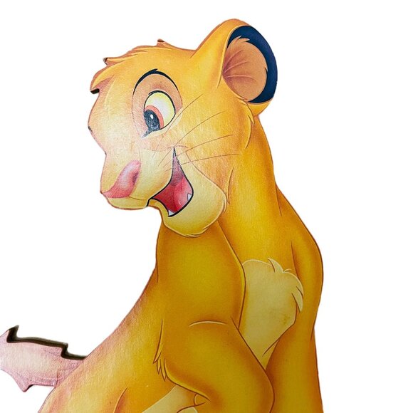 Set Of 2 Disney The Lion King Simba & Nala Wall Decorations 15" x 9 1/2" - Picture 6 of 8